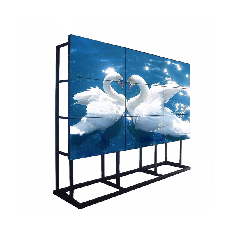55-calowa ramka 0,88 mm 500 NIT LG Ściany wideo Wyświetlacz LCD System Monitor dla centrum dowodzenia, centrum handlowego, sterowni Chain Store